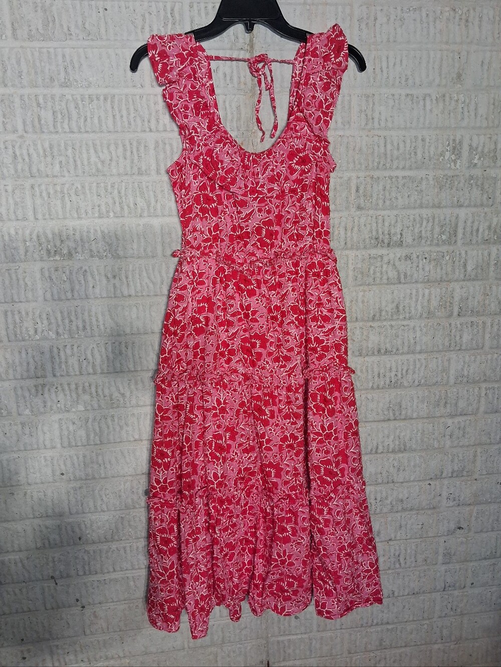JCrew Floral Summer Ruffled Dress